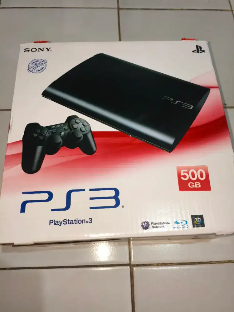 JUAL PS3 SUPER SLIM 500 GB - NEGO