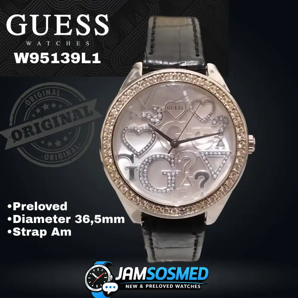 Jam Tangan Wanita Guess W95139L1 Original // Preloved Watches