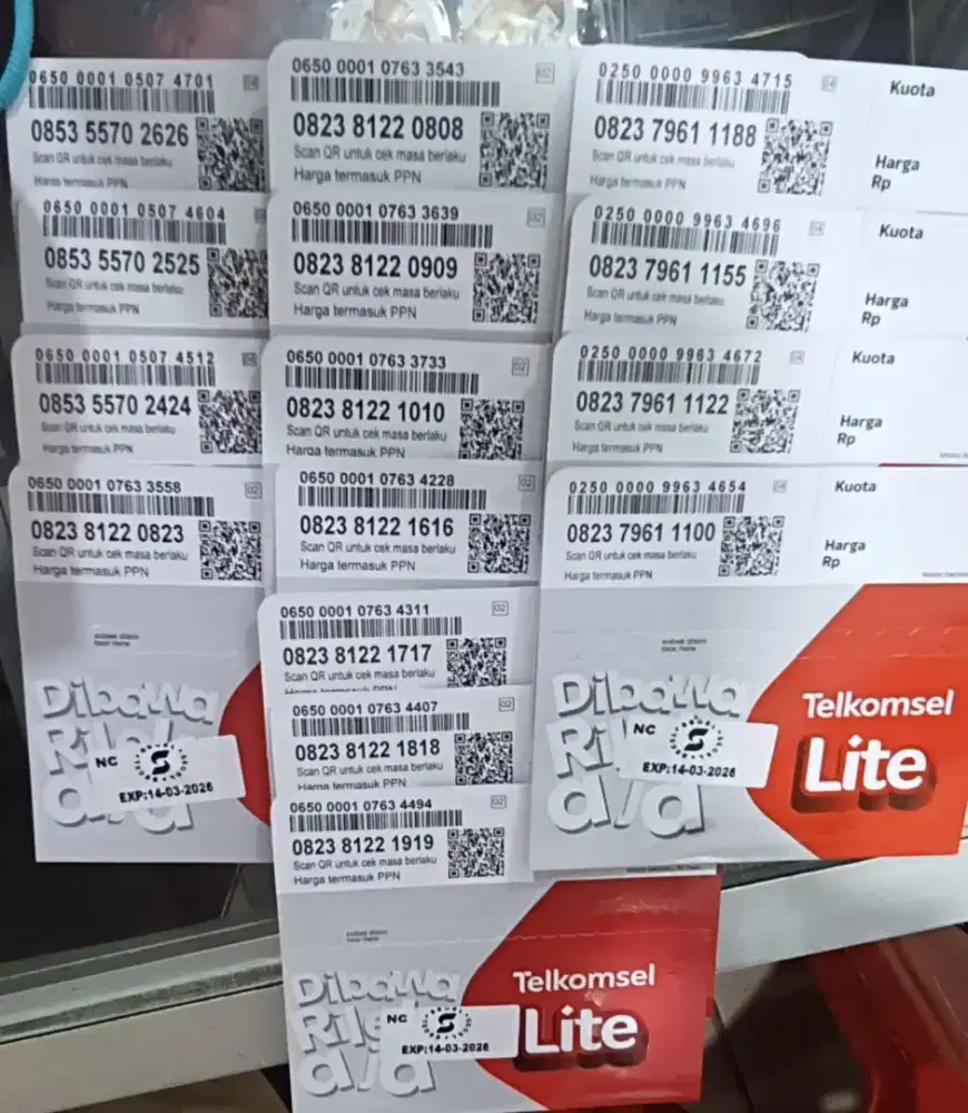 Kartu Telkomsel cantik bonus kuota 3gb