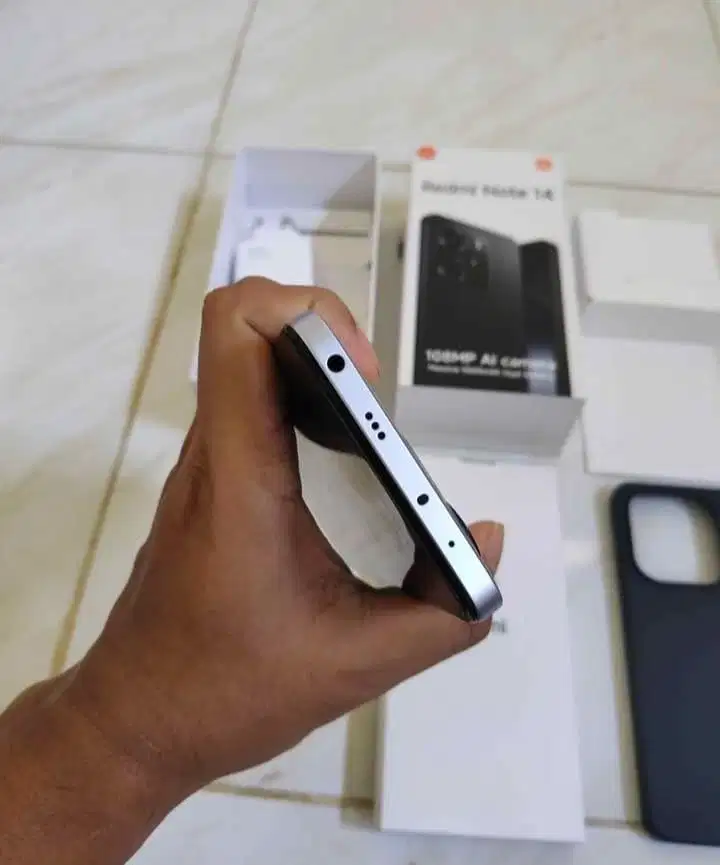Redmi note 14 4G 8/128 mulus lengkap