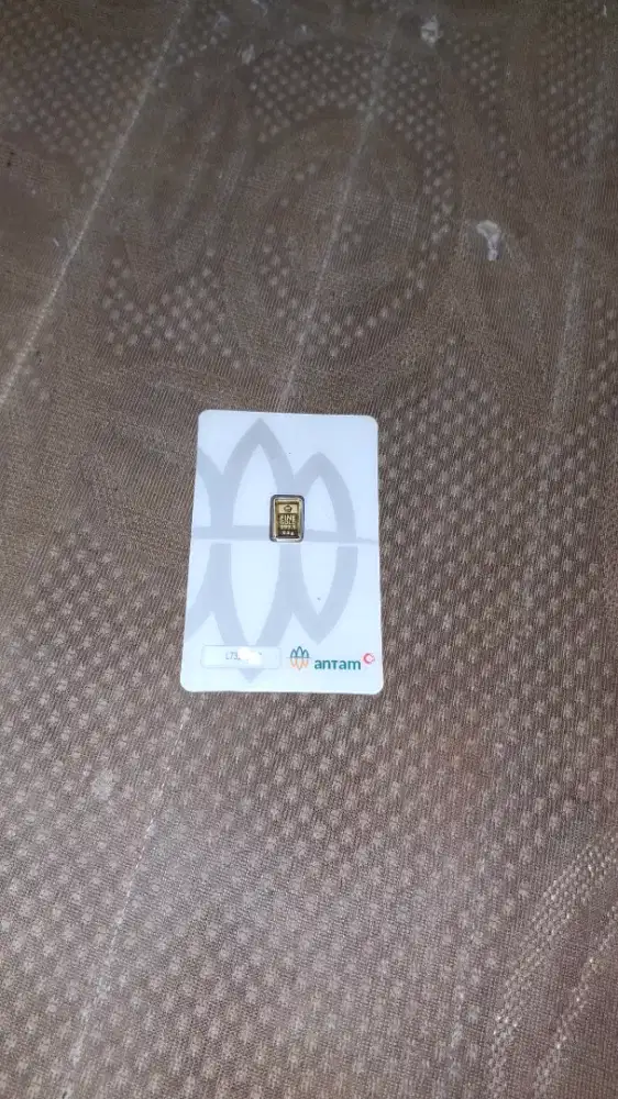 Di jual LM Antam 0,5gr 999.9