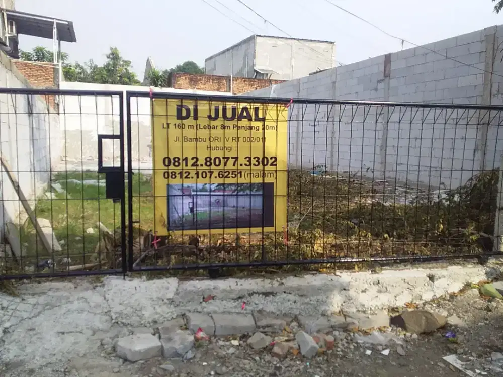 BU. Tanah kavling di jual. Nego