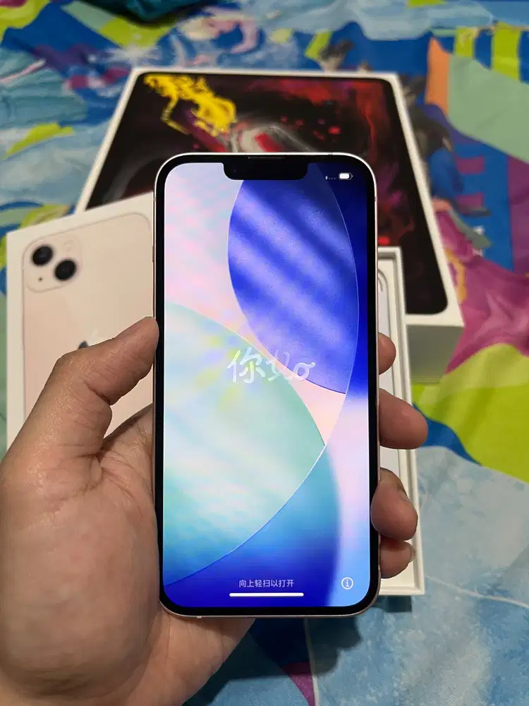 Jual Iphone 13 256GB - Pink- Ex IBOX