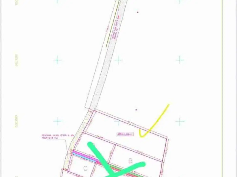 di sewakan tanah dekat pantai balangan