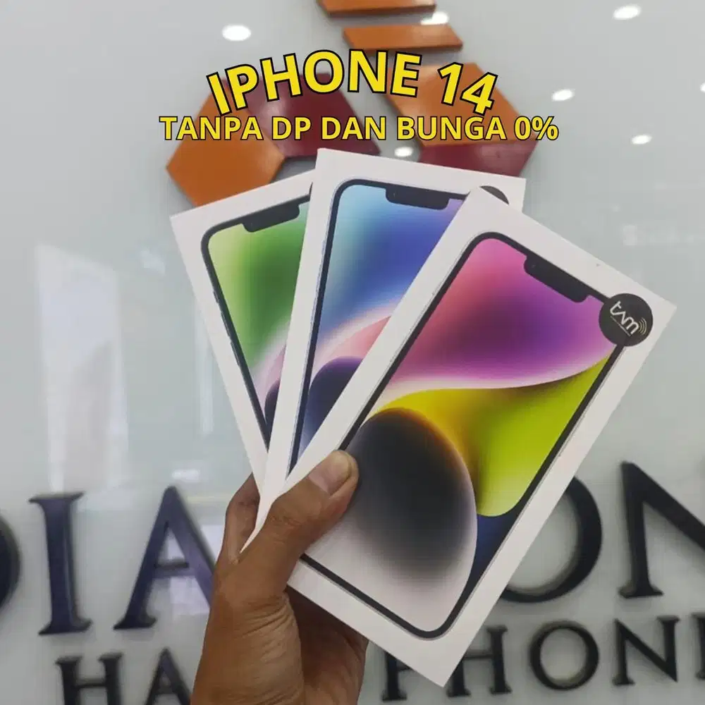 IPHONE 14 BISA KREDIT ATAU CASH TANPA DP DAN BUNGA CUMA PAKE KTP AJA