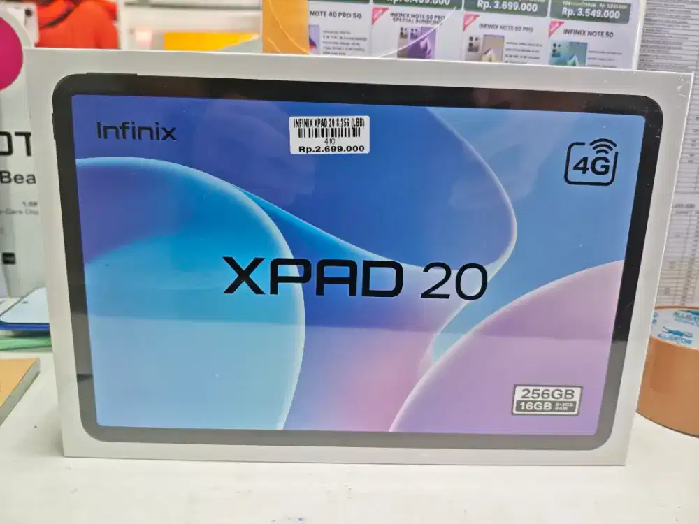 INFINIX XPAD 20 4G RAM 8+8/256GB ATLANTIS DAHSYAT