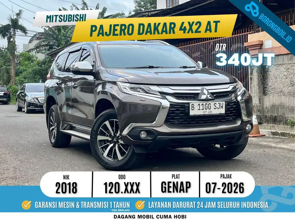 Mitsubishi Pajero Sport Dakar 4x2 at 2018 TERMURAH