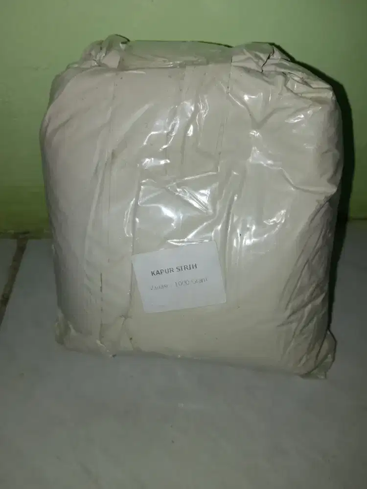 Kapur sirih ukuran 1kg ada 3bungkus