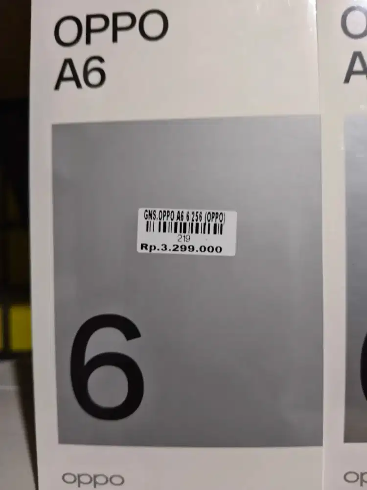 Oppo a6 6/256 atlantis dahsyat