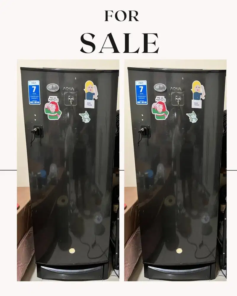 Jual Cepat Kulkas AQUA 1 Pintu - Dingin - Normal - Siap Pakai
