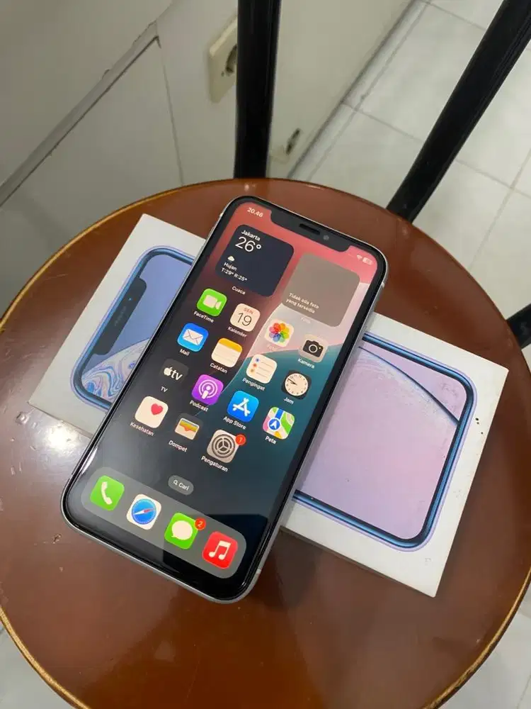 Iphone xr memori 128gb fullset