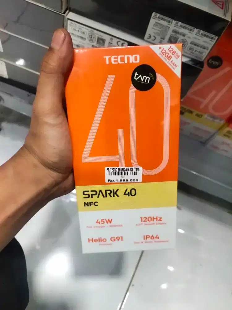 TECNO SPARK 40 6/128GB | ATLANTIS DAHSYAT