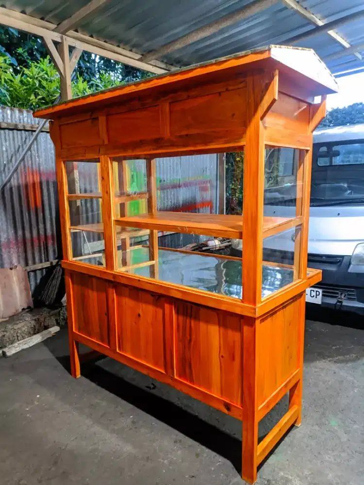 Gerobak nasi goreng, gerobak angkringan, gerobak bubur ayam,dll