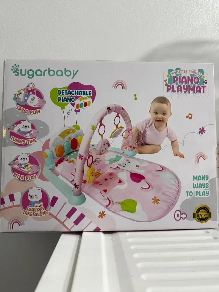 Mainan piano gym bayi