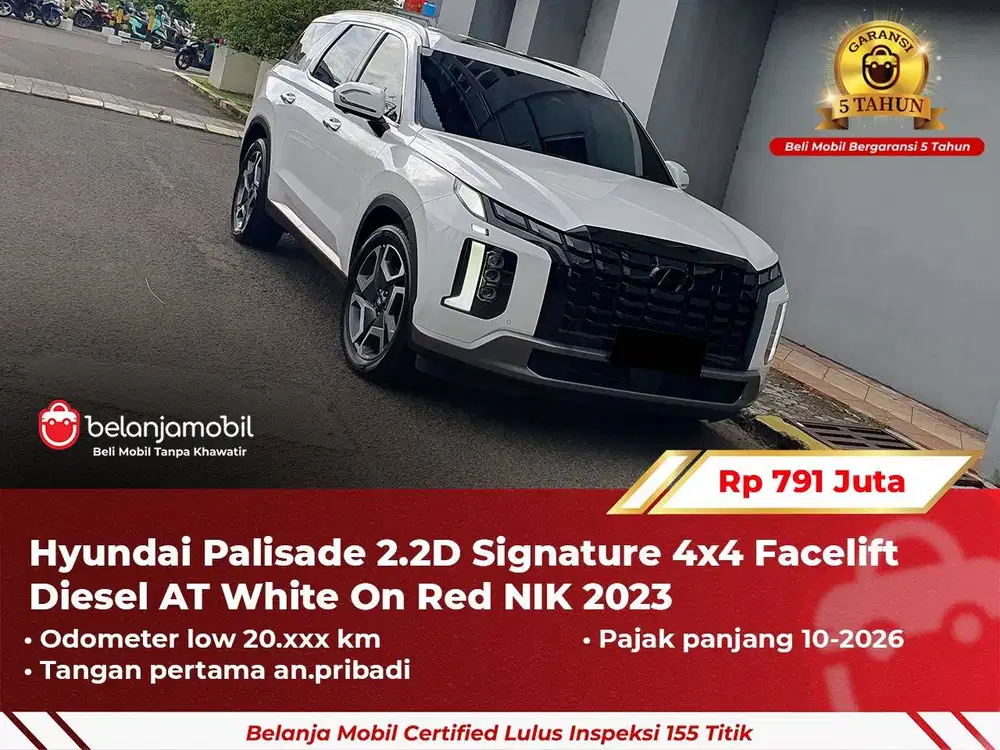 [ 4x4 ] Hyundai Palisade 2.2D Signature AWD Facelift 2023/2024