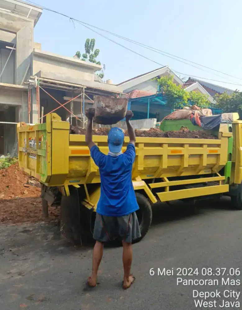 Jasa buang puing jakarta sekitarnya dan jual urugan