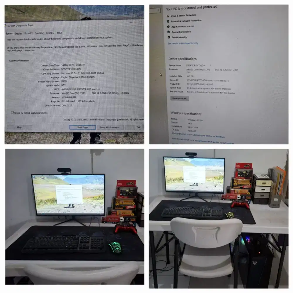 Dijual Komputer PC Rakit Gaming