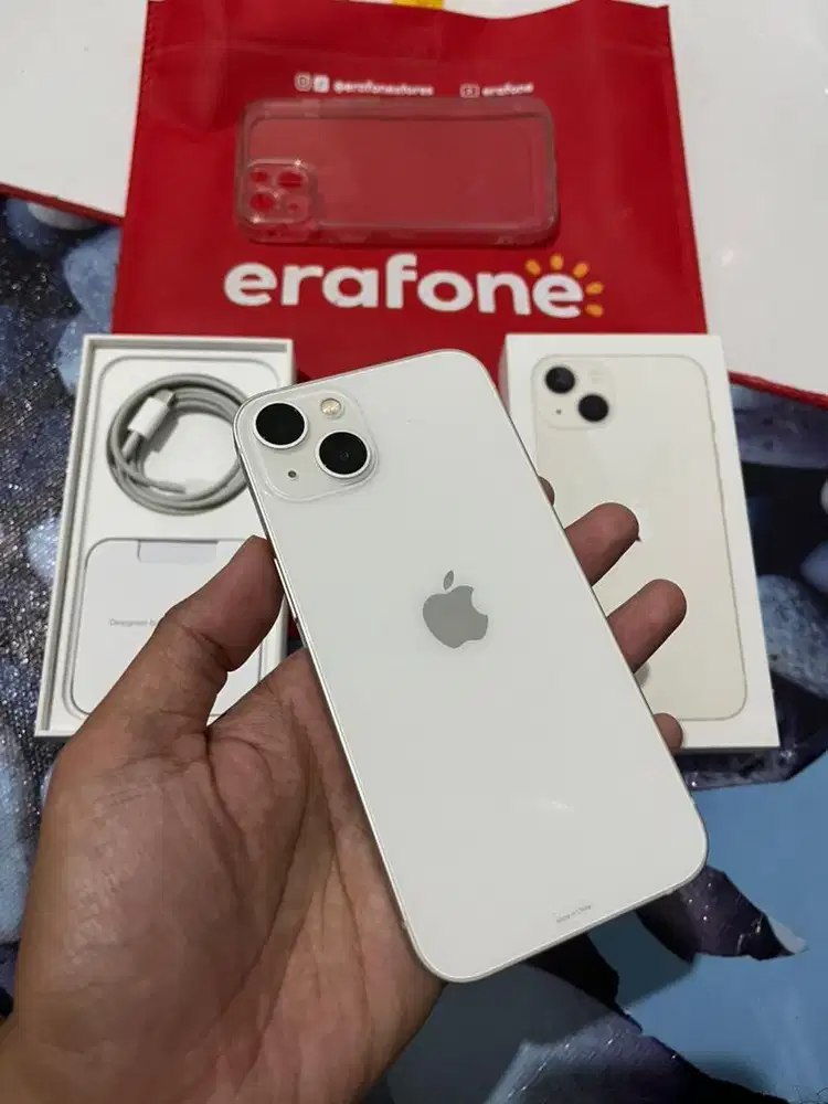 Iphone 13 IBOX startlight 128gb  99% super mulus seperti baru