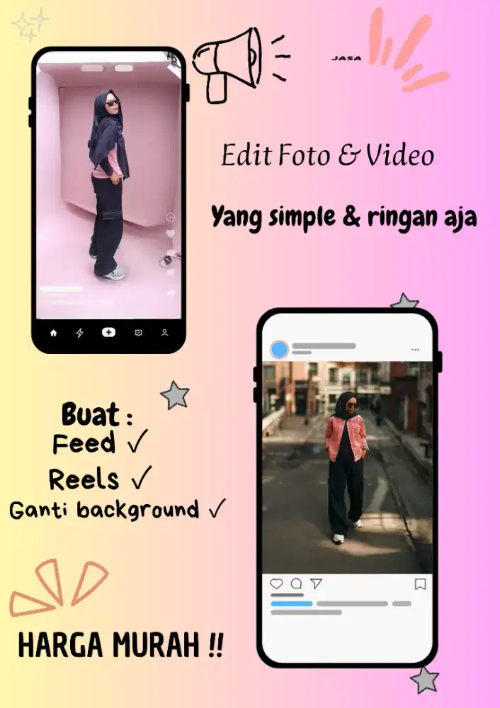 Jasa edit foto & video