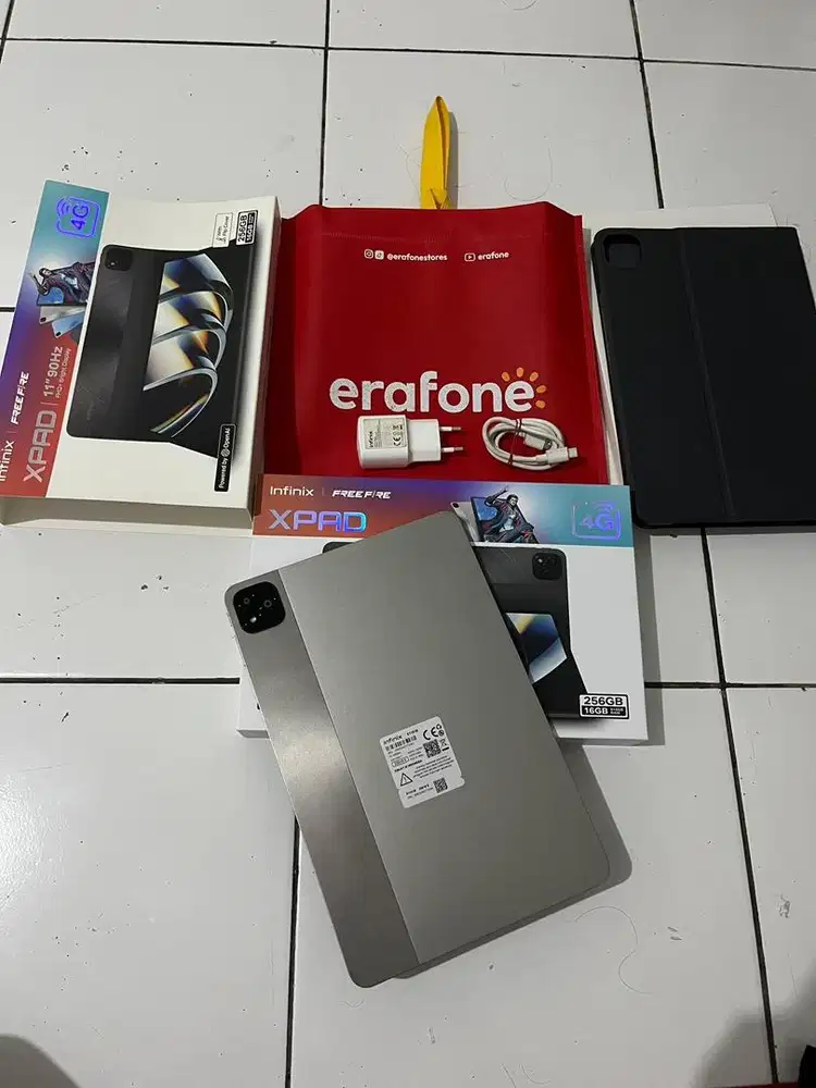 Infinix Xpad 4G+ tab 99% muluss no minus ram 16/256 gb fullset