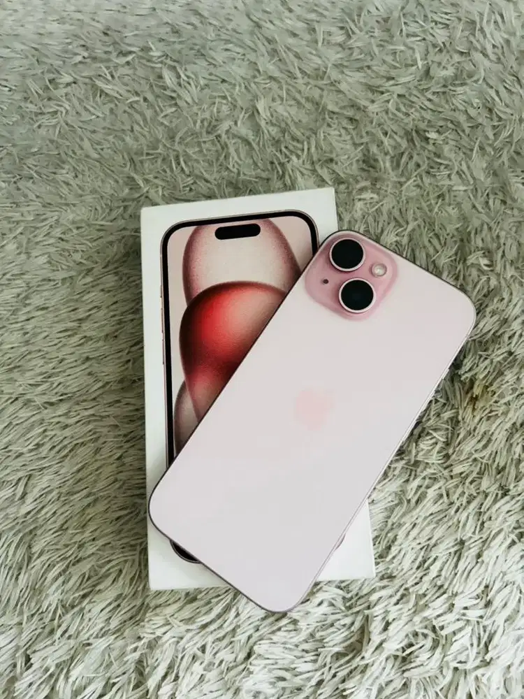 Iphone 15 256gb Ibox Like new bh97% mulus