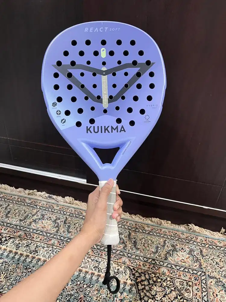DI JUAL RAKET PADEL KUIKMA WARNA PURPLE (NEGO)