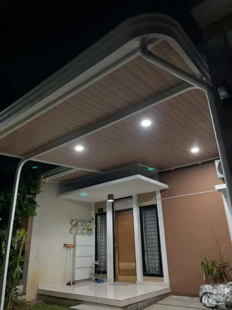 pemasangan kanopi kualitas premium