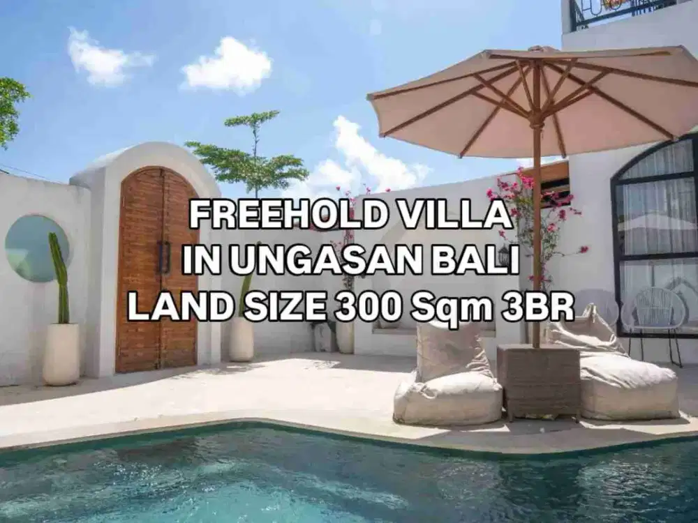 Villa Baru 3BR di Ungasan Kuta Selatan Badung Bali