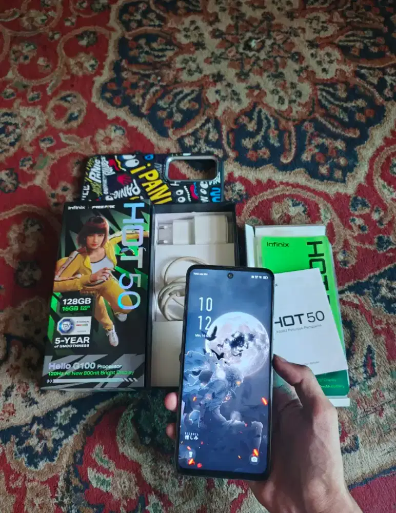 Infinix Hot 50 Ram 8+8/128 Fullset