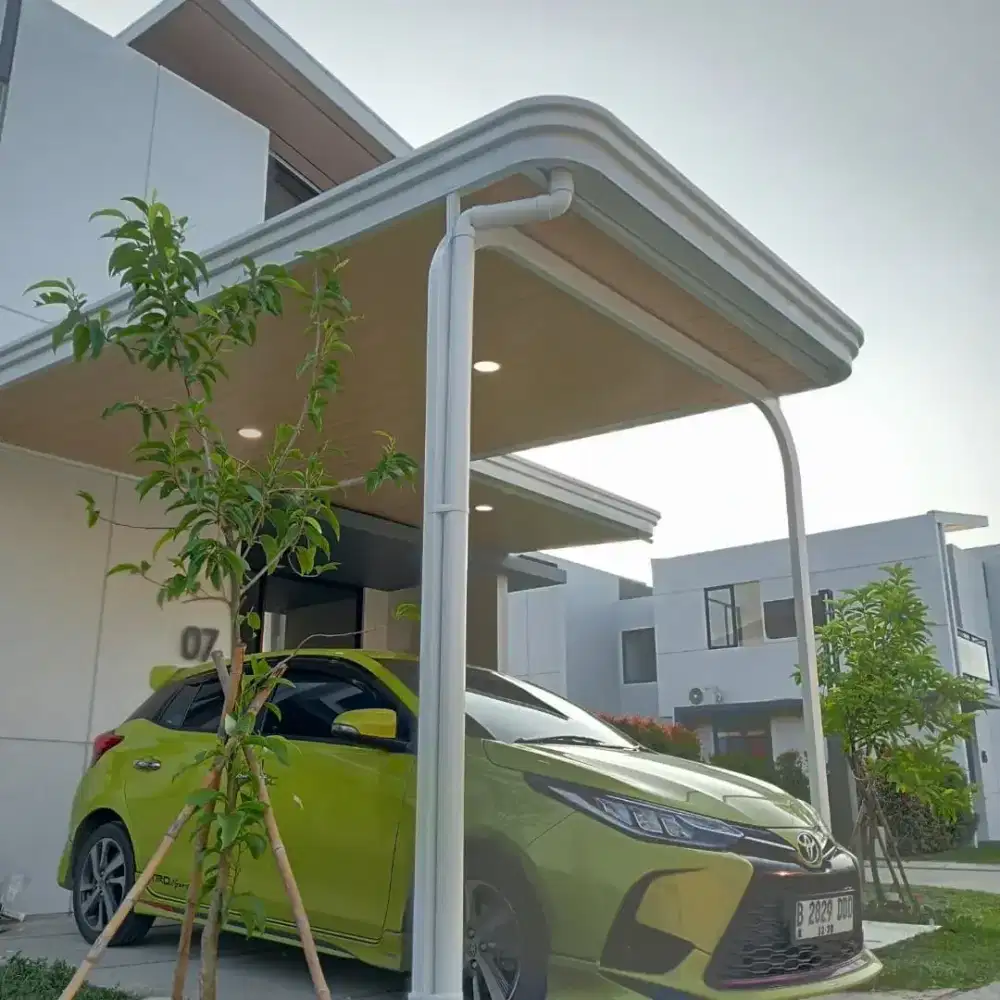 pemasangan kanopi kualitas premium