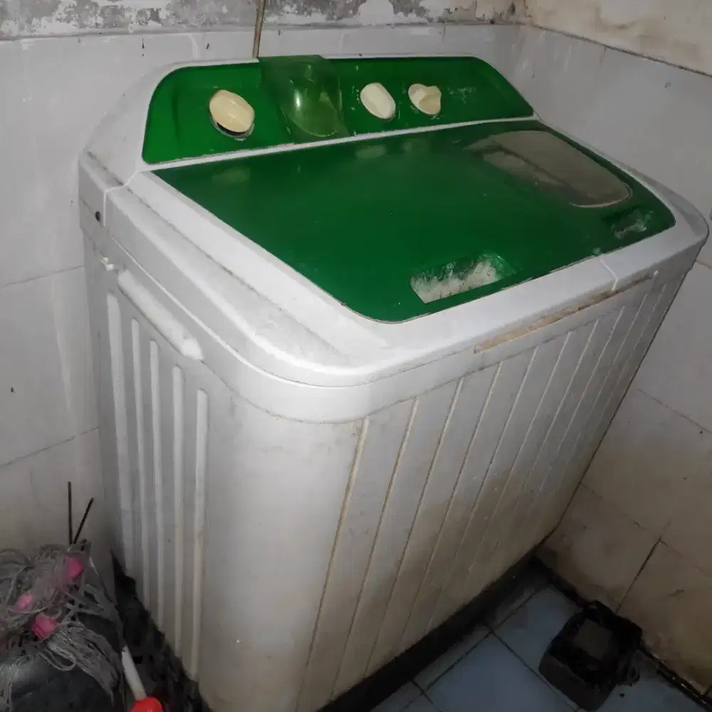 Mesin cuci danpoo 2 tabung 9kg