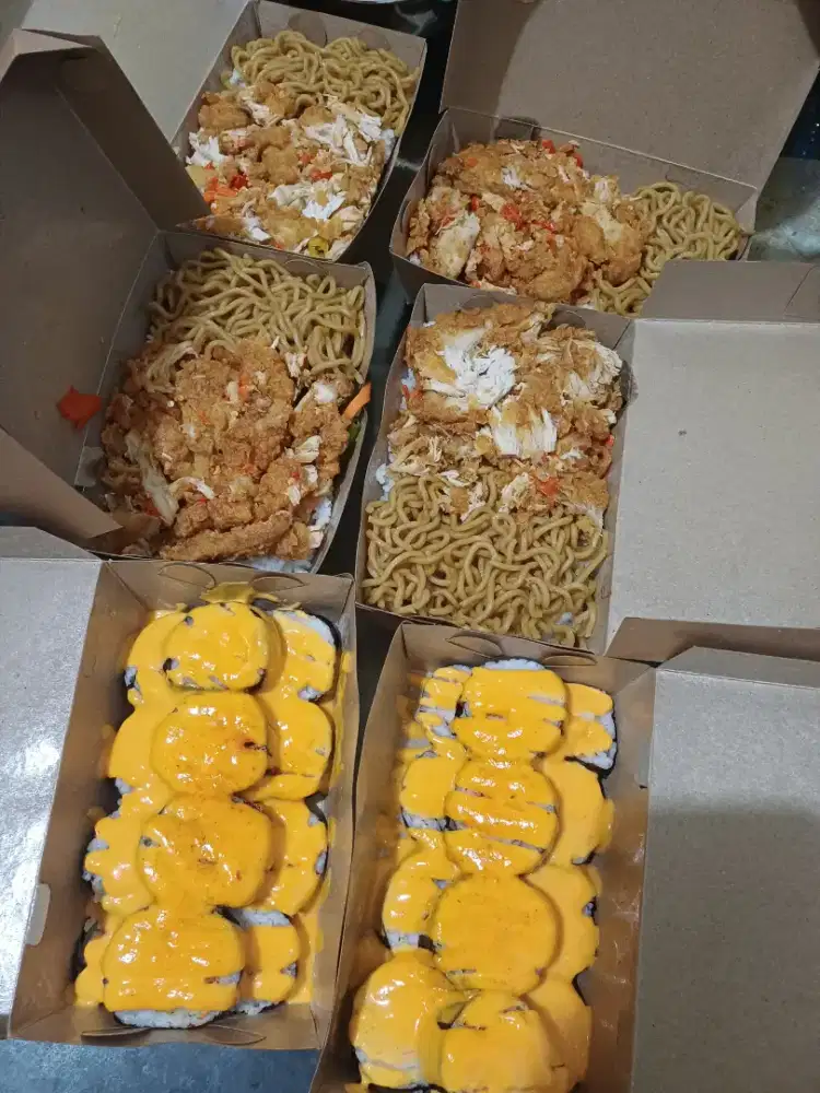 stand makanan kantin