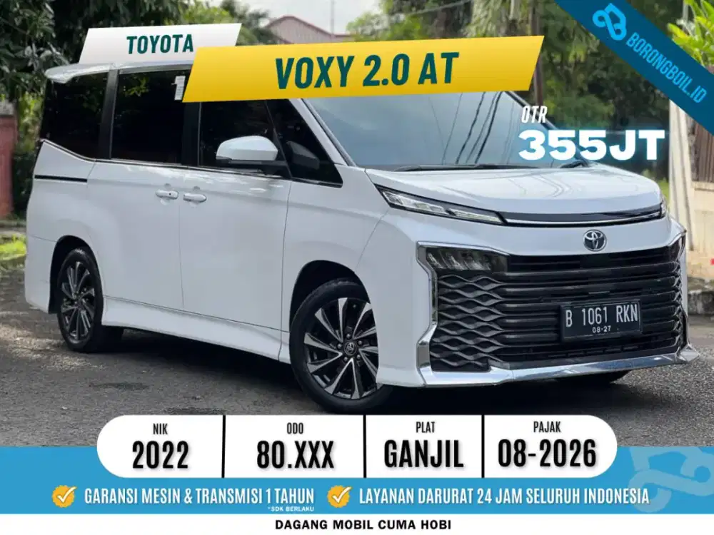 Toyota New Model Voxy 2.0 CVT 2022 TERMURAH
