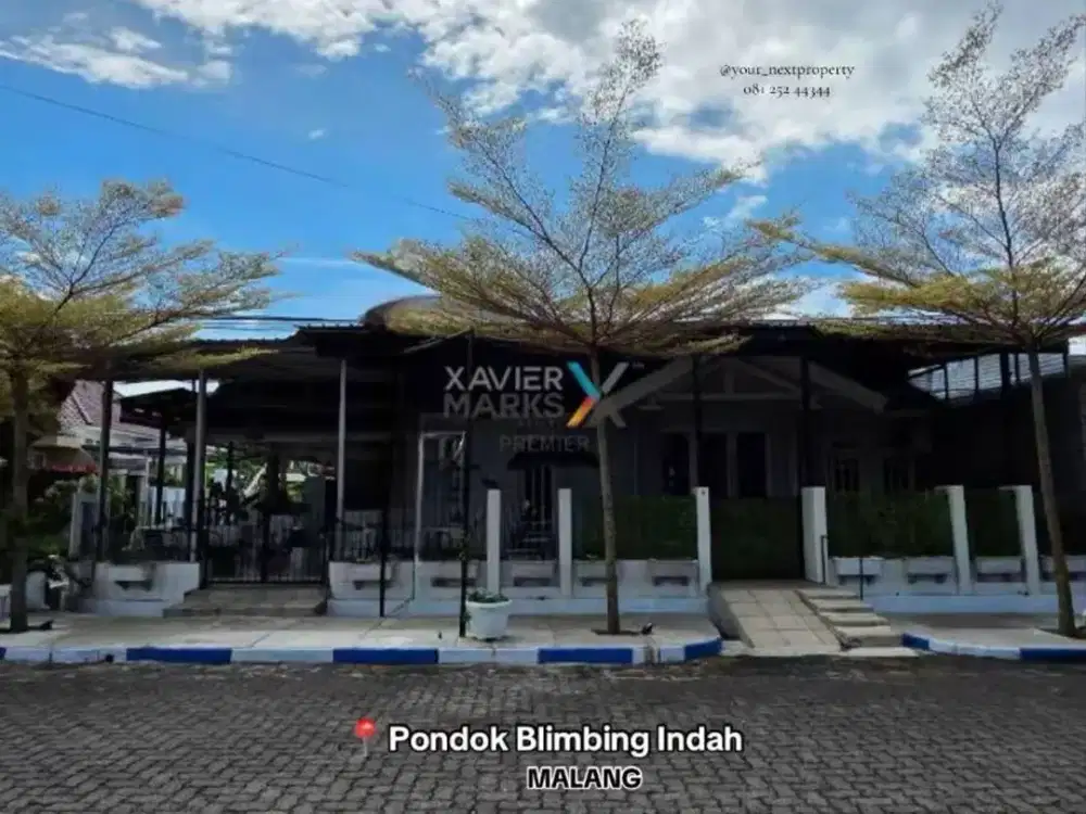 Rumah Usaha Di Mainroad Pondok Blimbing Indah Araya Malang