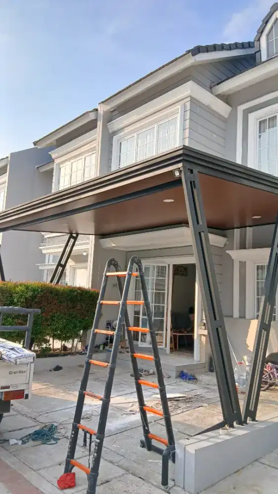 pemasangan kanopi buat kantor rumah dll