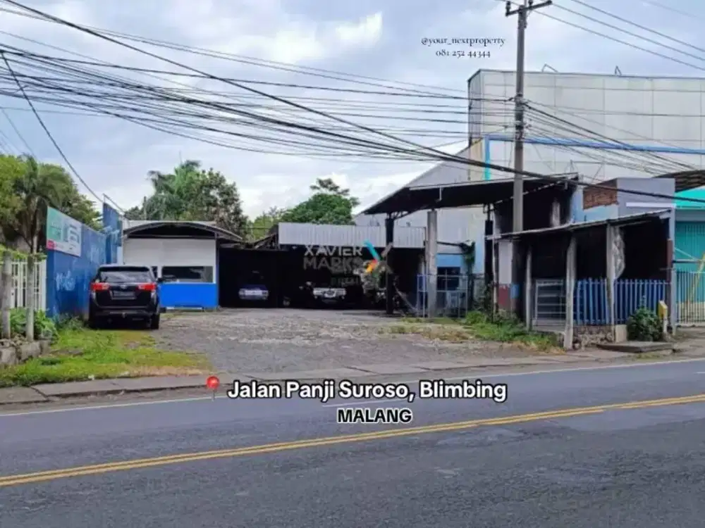 Lahan Usaha Di Poros Jalan Panji Suroso, Blimbing Kota Malang