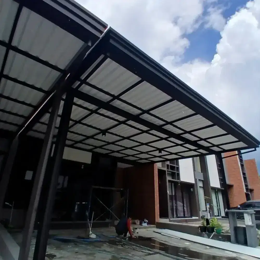 pemasangan kanopi buat kantor rumah dll