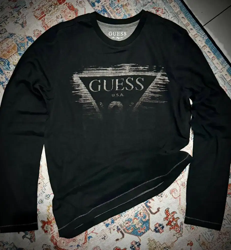 Longsleeve Guess Black Shirt
