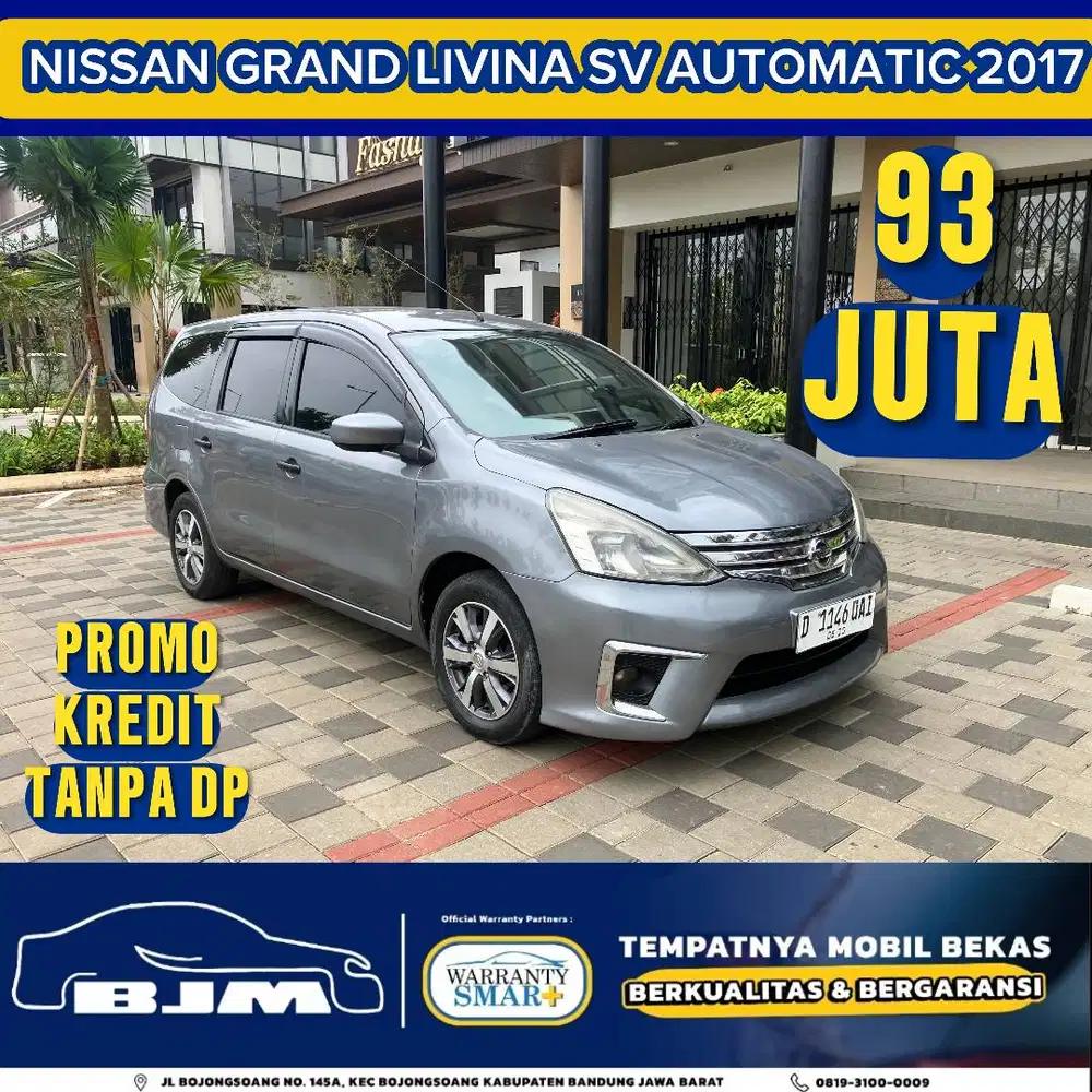 NISSAN GRAND LIVINA SV AUTOMATIC 2017