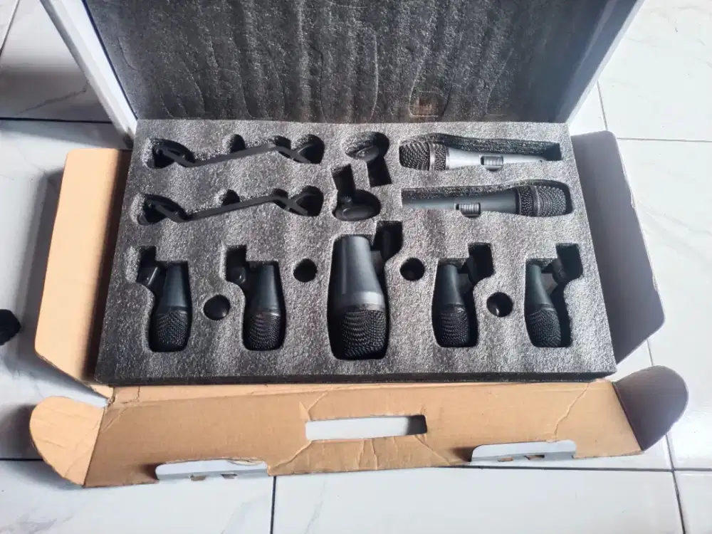 Di jual 1 set mic drum