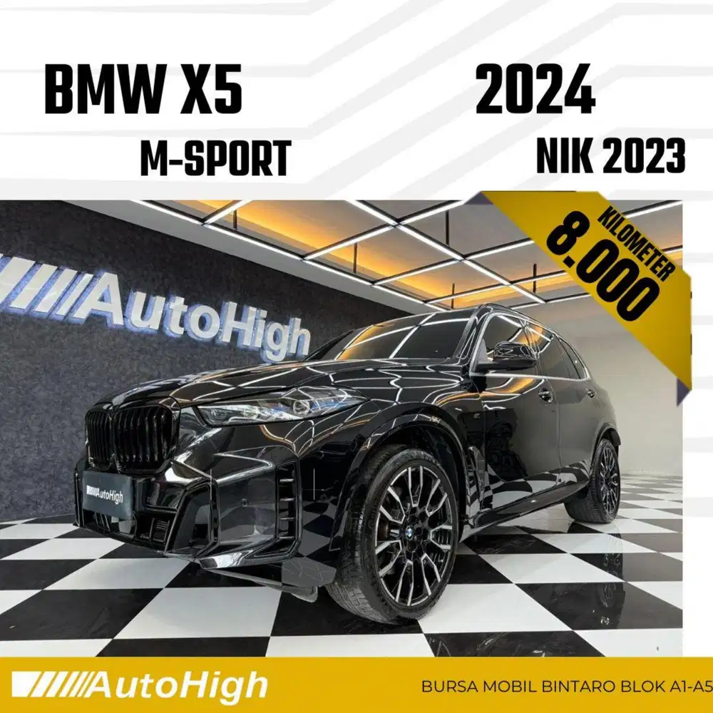 DP10% [Km8.000] X5 M-Sport 2023 Black Reg 2025 #AUTOHIGH