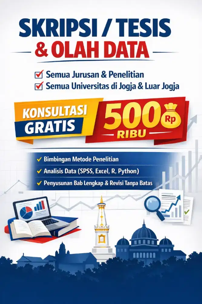 Jasa Bimbingan Skripsi, Tesis & Olah Data