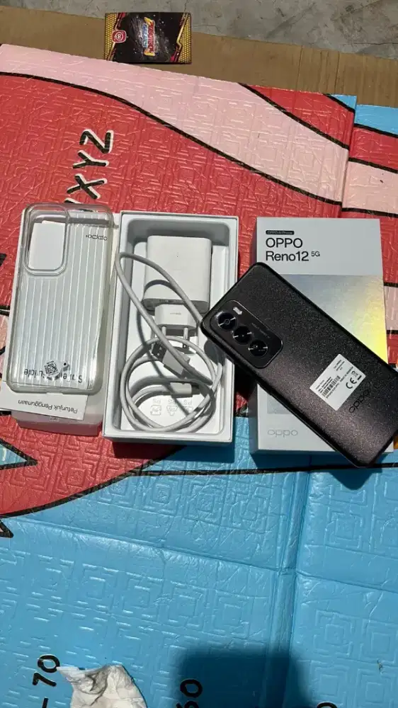 Oppo Reno 12 5G Ram 12/256gb Wrna Brown Kondisi Second LikeNew Fullset