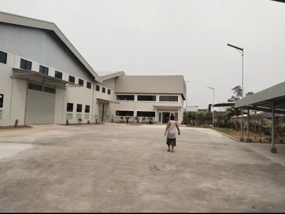 DI JUAL CEPAT! gudang baru besar Cikupa siap pakai dekat exit tol Balaraja