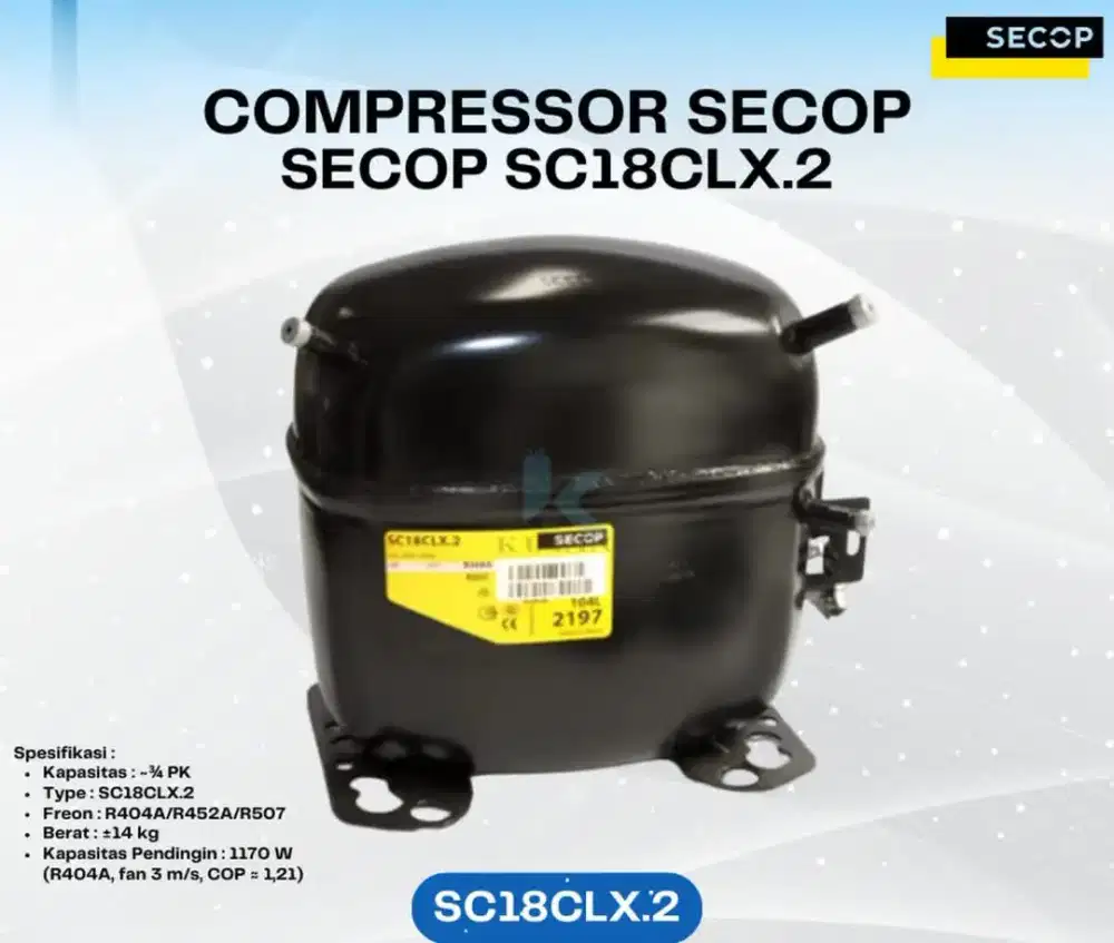 COMPRESOR SECOP SC18CLX