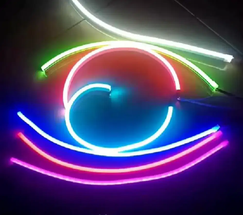 Lampu LED Neon Fleksibel Motor RGB Waterproof