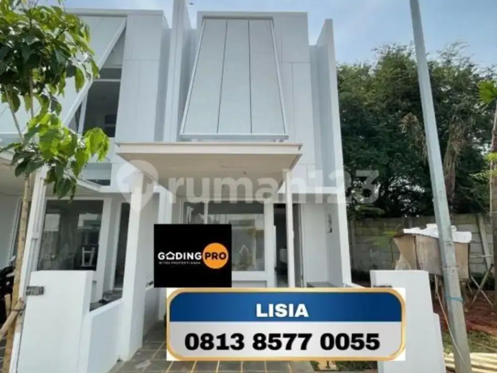 Rumah Cantik dan Bagus 2 Lantai Desain Keren Habis di BSD