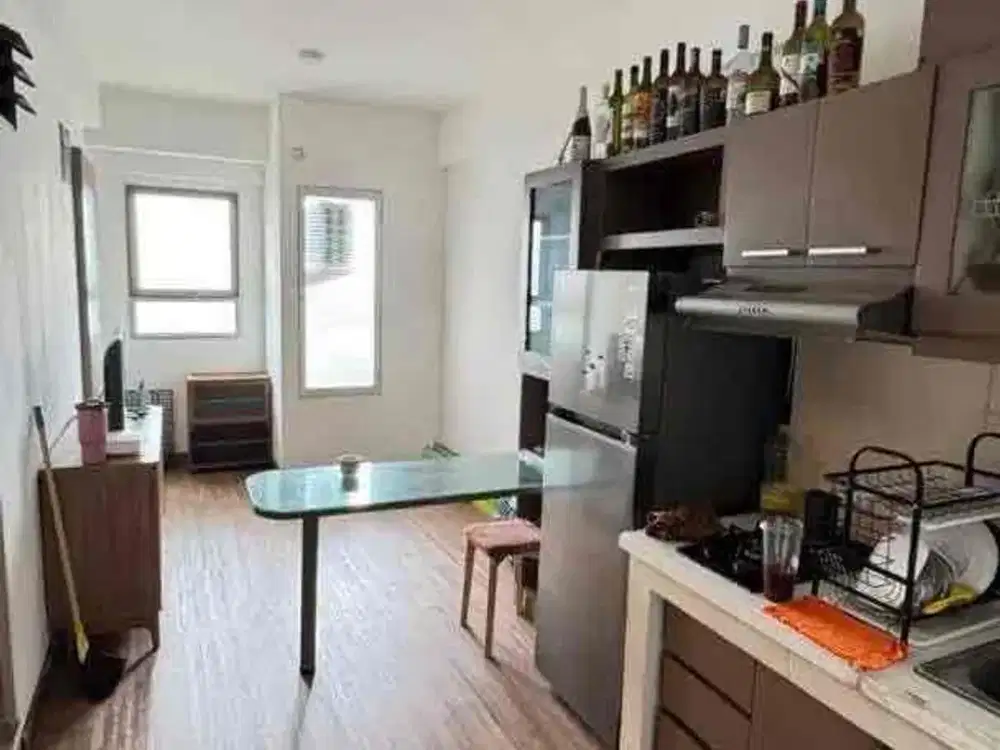 dijual apartemen Puncak permai 2 br jadi 1 br furnished