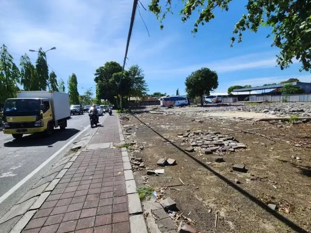 Dijual tanah di jalan utama bypass ngurah rai sanur