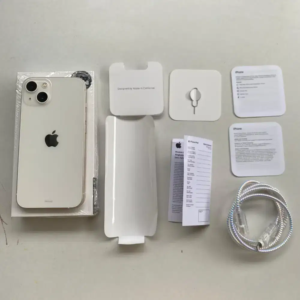 iPhone 13 128GB Starlight GaransResmi ON GDN (setara iBox)